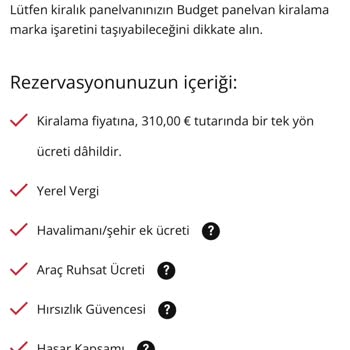 Avis Avrupa Yurt Dışı Araç Kiralama Mağduriyeti