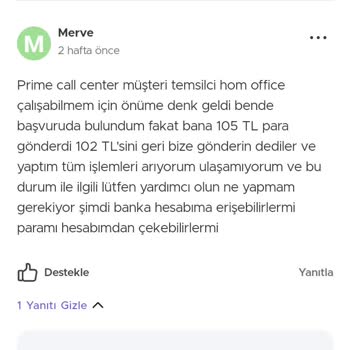 Prime Call Center Şirketinden Aldatıcı İş İlanı Ve Para İsteği