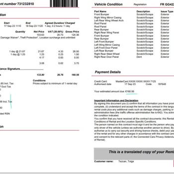 Avis Lyon Airport (France) Did Not Pay My Deposit Back