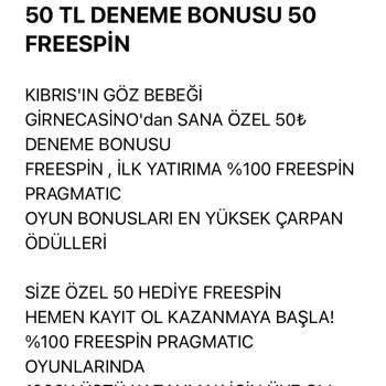 Girnecasino Deneme Bonusu Kazancının Vermedi