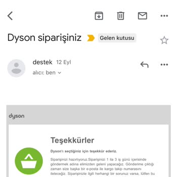 Dyson V15 Batarya Sorunu 6Ayda