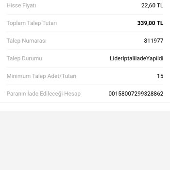 VakıfBank Halka Arz Lider İptali Hk.