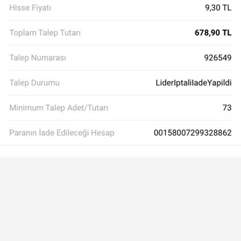 VakıfBank Halka Arz Lider İptali Hk.