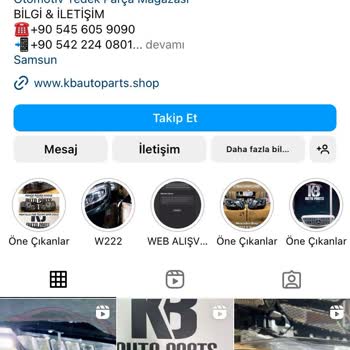 KB Auto Parts Far İade Talebi