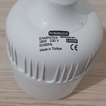 Nisa Luce Ampul Kısa Sürede Yanmaz Hale Geliyor