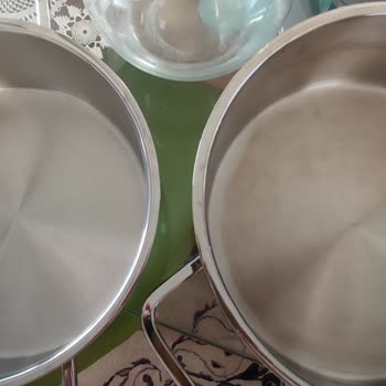 Jumbo Çelik Tencere Takımı Bozuk Ürün