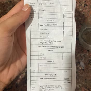 Tıkla Gelsin -Popeyes Esenyurt Bulut Şube