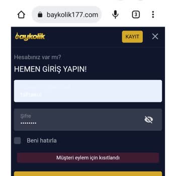 Baykolik'te Çekim Problemi Ve Hesap Kapatma