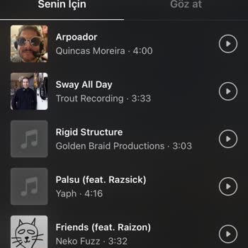 Instagram'da Türkçe Müzik Problemi