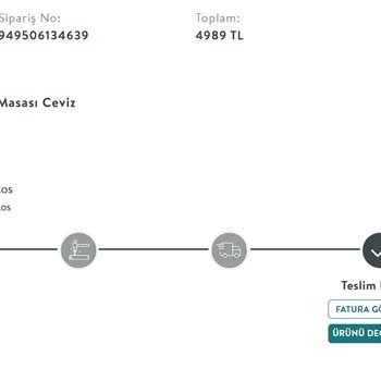 Vivense Geciken Sipariş Ve Yanlış Ürün İçin Ürünü Kargolamam Bekleniyor.