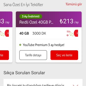 Vodafone Haksız Ücret