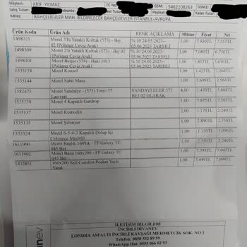 Divanev ( Yataş ) Bizi Mağdur Etti