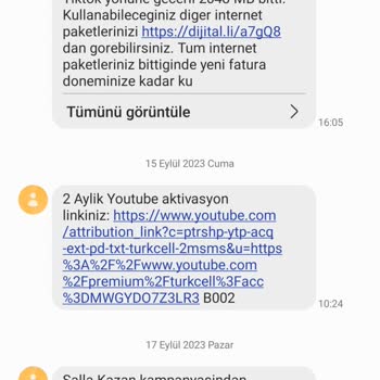 Turkcell Hediyem Gelmedi Çözüm İstiyorum