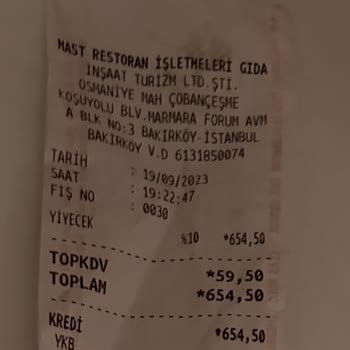 Bursa Kebap Evi'nde Personel Tutumu