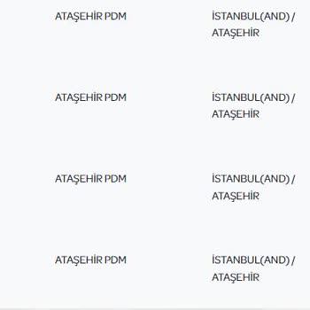 PTT Ataşehir PDM Teslim Edilmeyen T.C. Kimlik Kartı!