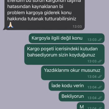 DeepClean Deepcleantr.com Ürün İadesi Sorunu