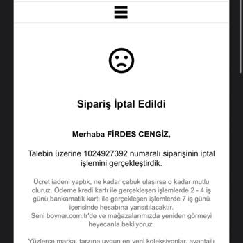 Boyner Parama El Koydu!