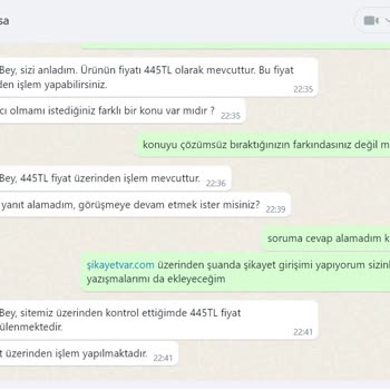 Teknosa.com Site Üzerindeki Fiyatla Sepetteki Fiyat Farkı