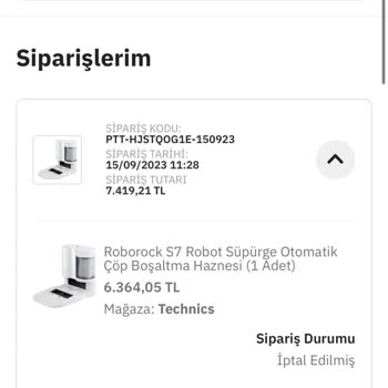 Epttavm Ve Technics İsimli Firmadan Şikayetçiyim