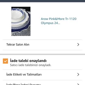 Amazon Para İadem Yapılmadı