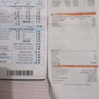 Saski Fahiş Su Faturası