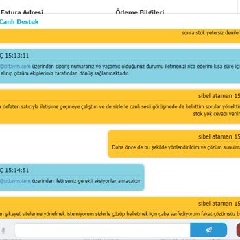 Epttavm Tedarikçi İle Birlikte Müşteri Mağdur Ediyor