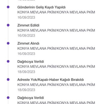 PTT Kargo Kargom Gelmediği Halde Adreste Yok Bilgisi Vermiş