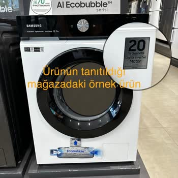 Samsung Çamaşır Makinesi Hasarlı Geldi