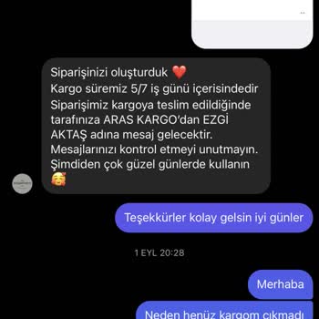 Ezgiaktas.co Hesabının Ücreti Alıp Ürünleri Göndermemesi
