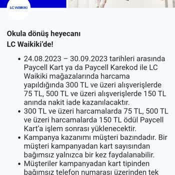 Paycell Nakit İade Aldatmacası