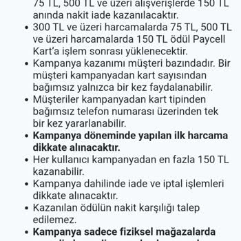 Paycell Nakit İade Aldatmacası
