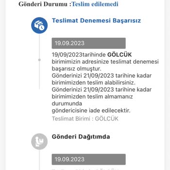 MNG Kargo Teslim Edilmeyen Kargo