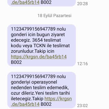 Kargomsende Silivri Şubesi Şikayeti