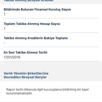 Kredi Kayıt Bürosu Findeks Borcumu Kapattığım Halde Görünen Yasal Takip'in Kalkması