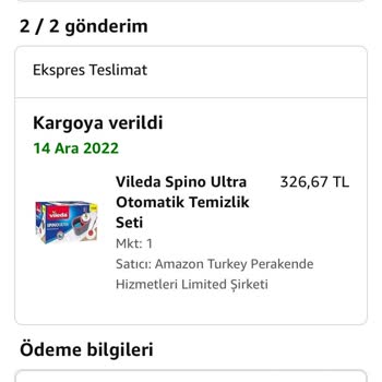 Vileda Spino Sopası Bozuldu
