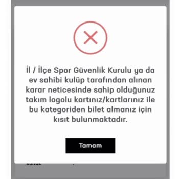 Passolig Bilet Devri Hatası