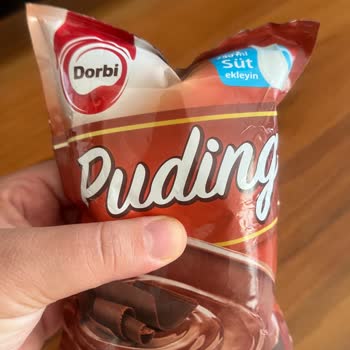 A101 Marketlerinden Aldığım Dorbi Marka Puding!
