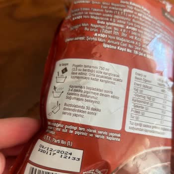 A101 Marketlerinden Aldığım Dorbi Marka Puding!