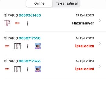 Bilgi Dahi Verilmeden Watsons Sipariş İptali