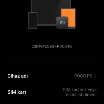 Poco Cep Telefonları Sim Kart Yok Veya Etkinleştirilmedi) Sorununu