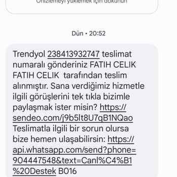 Sendeo Sandeo Kargomu Kaybetti Teslim. Edildi Diye Yalan Söylüyor