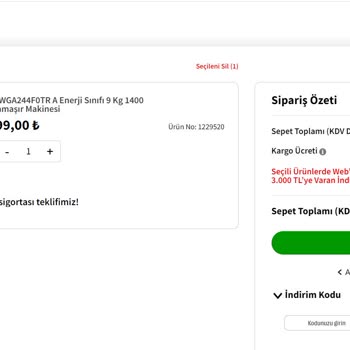 Media Markt Yanlış Veya Eksik Bilgiden Dolayı Fazla Ödeme!