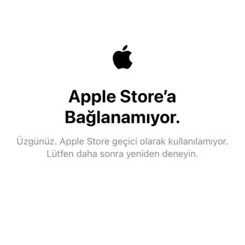 Apple Store Çalışmıyor Ve Yardımcı Olunmuyor