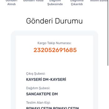 Sendeo Kargo Teslim Edildi Diyor Ama Edilmedi