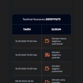 Yine Aras Kargo Kuryesinin Ürünü İade Sürecine Girdirmesi!