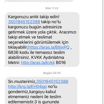 Aras Kargo İnsanları Mağdur Ediyor!