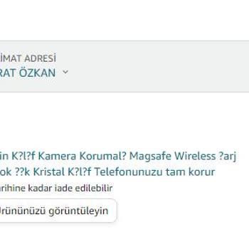 Amazon Kolay Gelsin Kurye Ürün Teslim Edilmedi