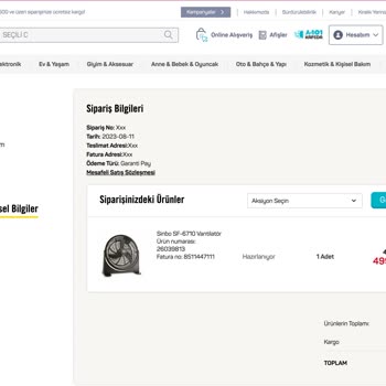 A101 Siparişim 45 Gündür Hazırlanıyor Ve Firma İle İletişim Kuramıyorum