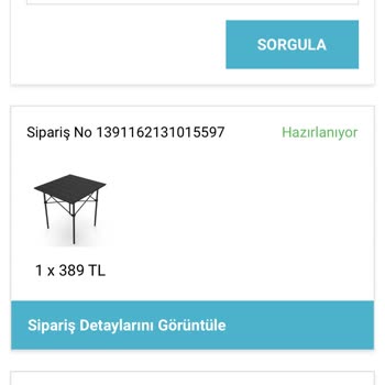 A101 Lerato Tg-2003 Kamp Masası