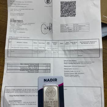 Nadir Gold 50GRAM Eksik Ürün Gönderildi